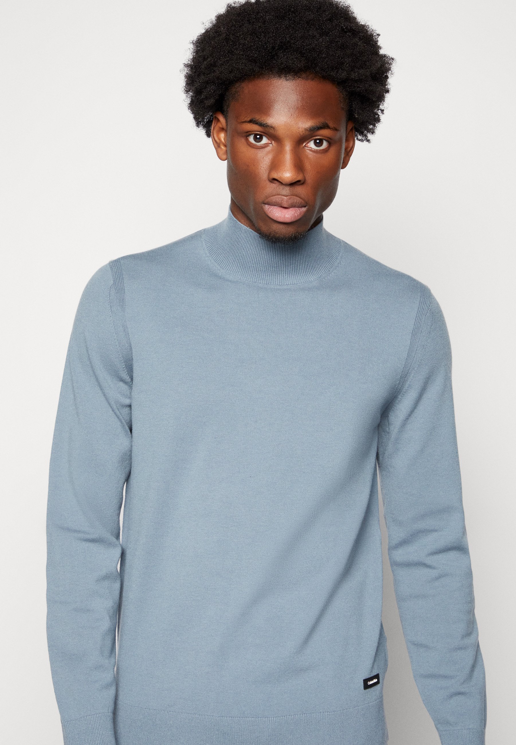 calvin klein mock turtleneck