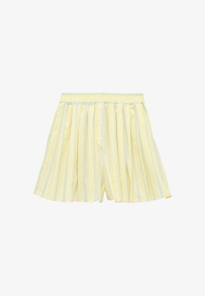 Koton, STRIPED MINI SHORTS. - Shorts - yellow