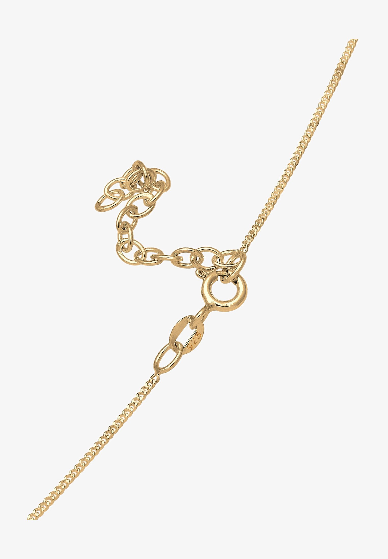 Elli Premium Collana Ciondolo Infinito Con Perla E Topazio In Oro Giallo 585 – Gioiello Elegante