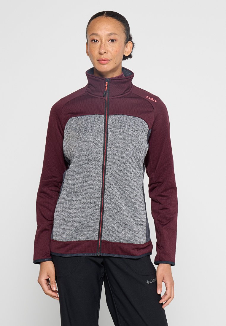 CMP Fleecejas bordeauxrood CMP Fleecejas bordeauxrood