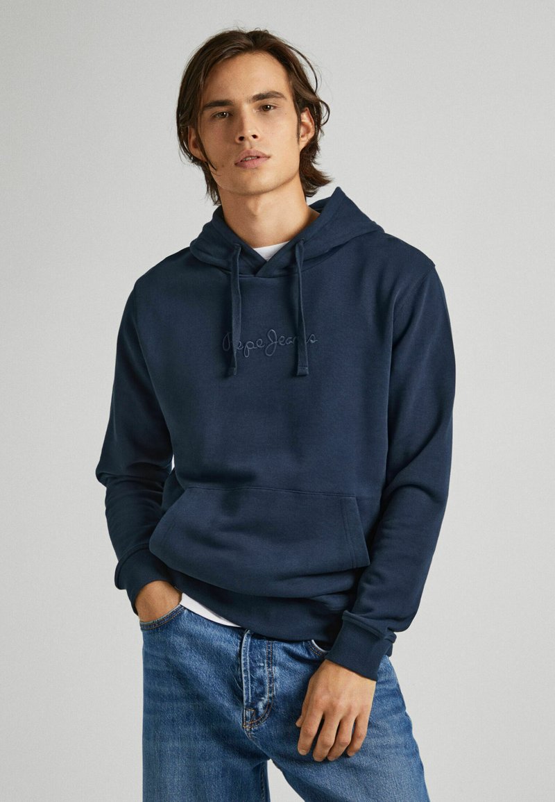 Pepe Jeans JOE - Felpa con cappuccio - dulwich blue