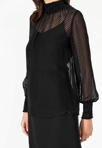 HALLHUBER Camicetta - black