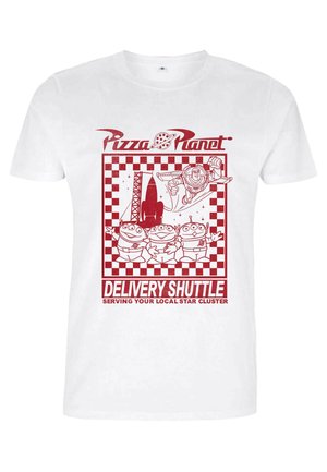 TOY STORY PIZZA PLANET DELIVERY - T-shirt print - white