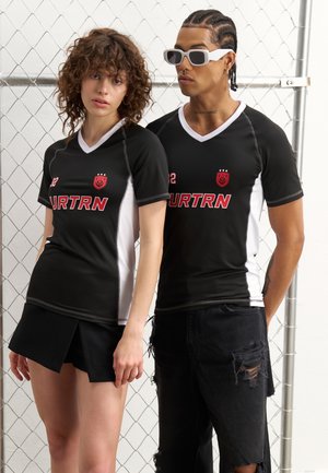 YOURTURN BABY FOOTBALL TEE UNISEX - T-shirts print - black