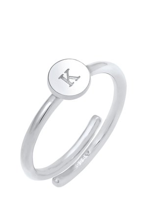 LETTER K - Inel - silver-coloured