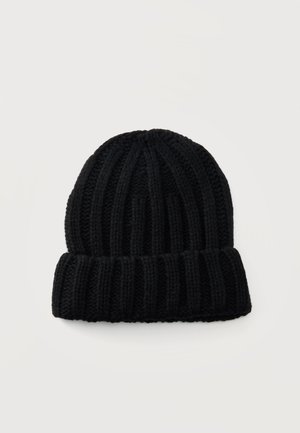 Edwin, VINTAGE UNISEX - Плетена шапка - black
