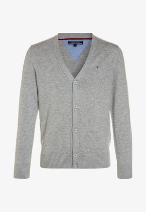 BOYS BASIC CARDIGAN - Kardigan - grey heather