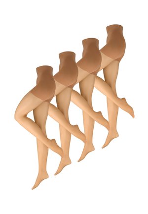 4-PACK FEIN - Tights - mandel
