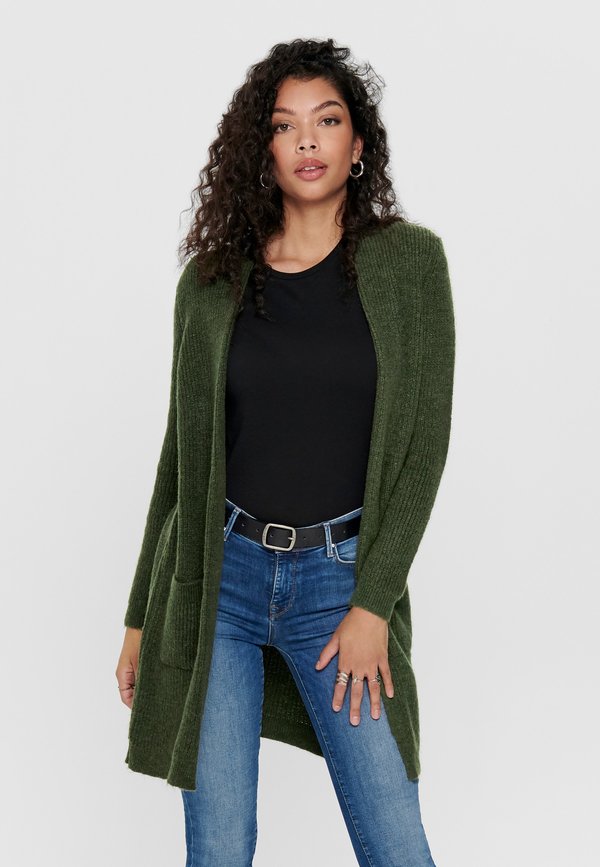 ONLJADE CARDIGAN - Strickjacke - khaki
