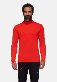 Mammut AENERGY HALF - Felpa in pile - mammut red