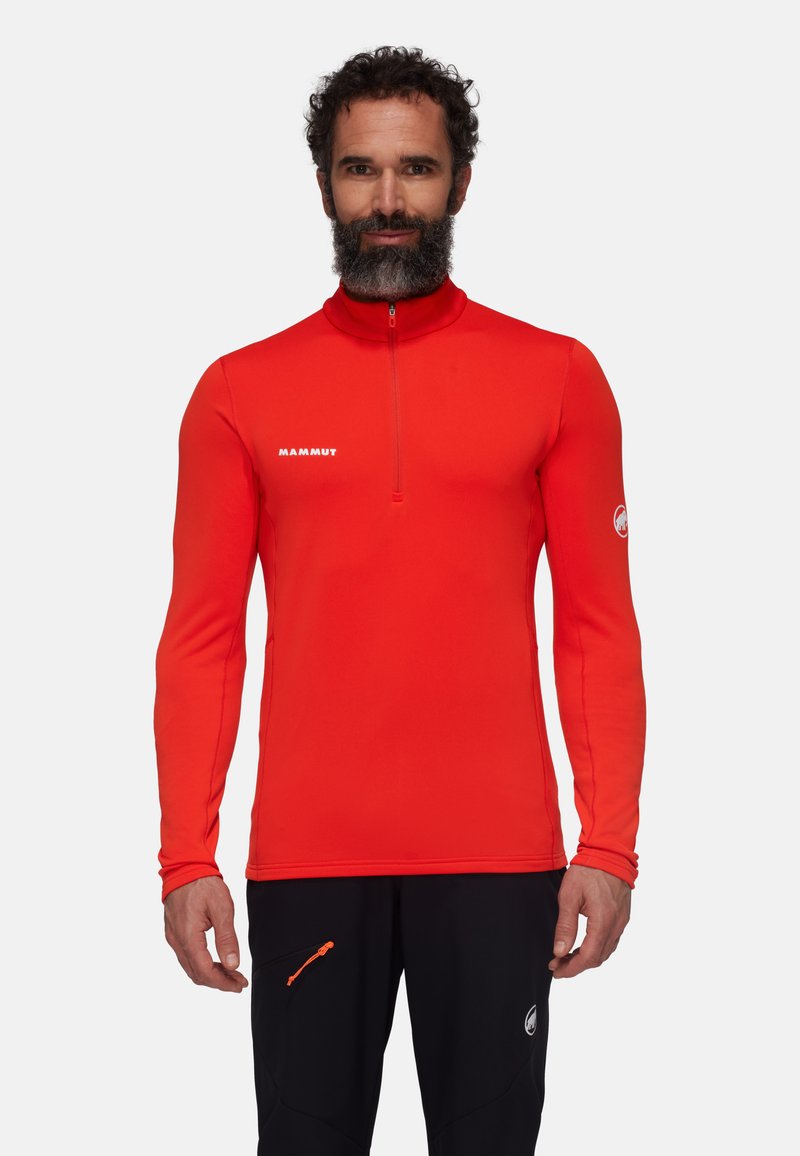 Mammut AENERGY HALF - Felpa in pile - mammut red