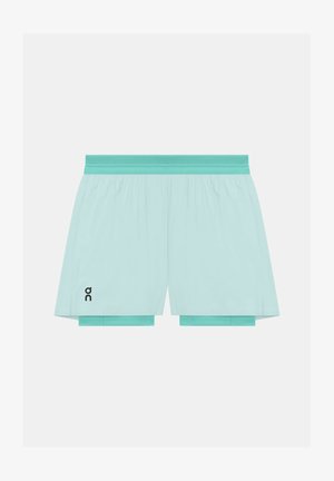 On, 3" PERFORMANCE 2/1 SHORTS . - 2-in-1 short - flurry aquamarine
