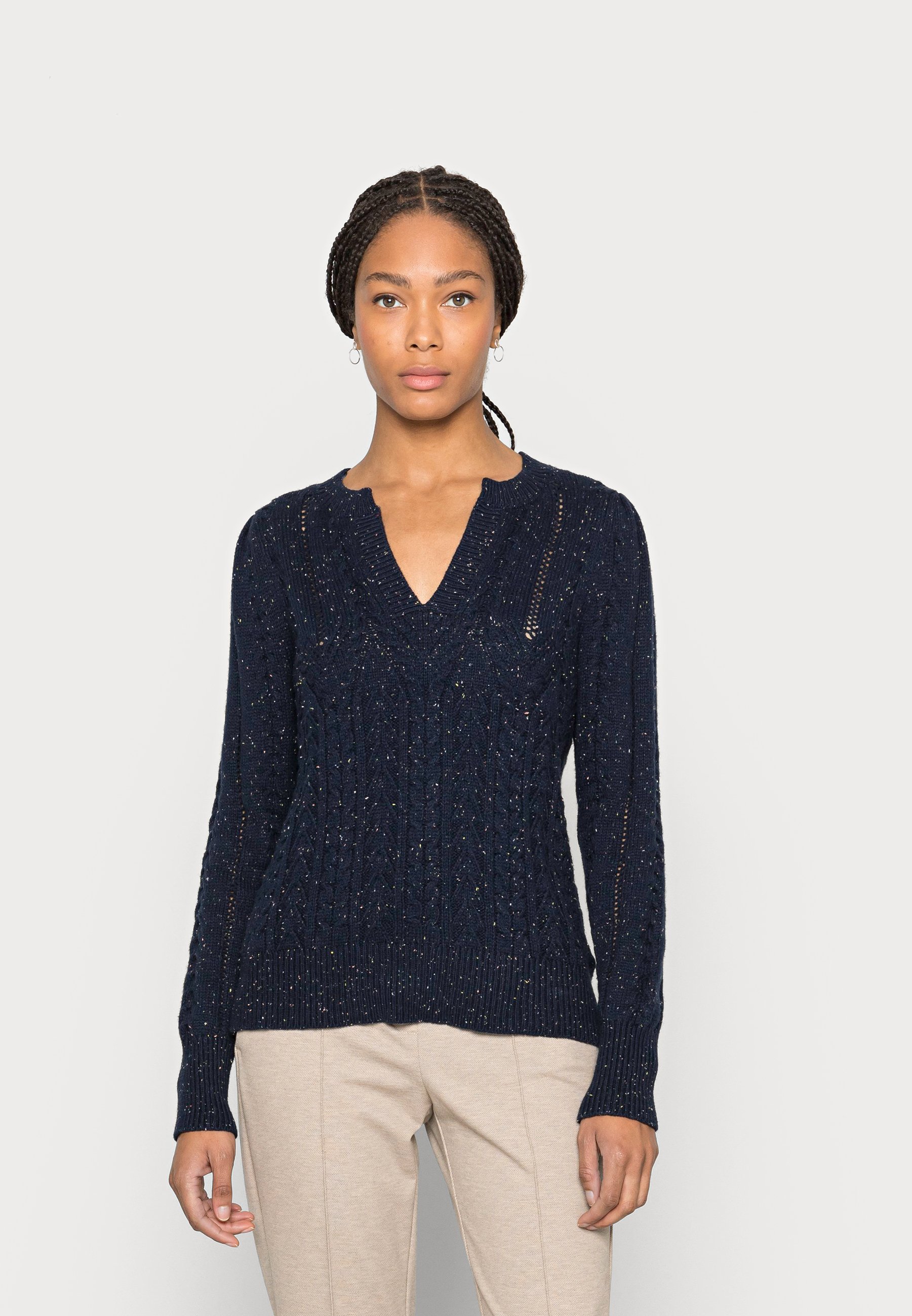 Marks \u0026 Spencer POINTELLE OUTFIT - Maglione - navy/blu scuro - Zalando.it