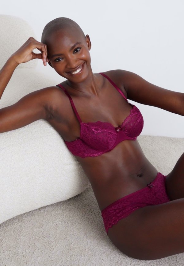 MARINE - Underwired bra - magenta purple4