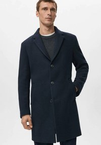 Mango Abrigo corto - navy