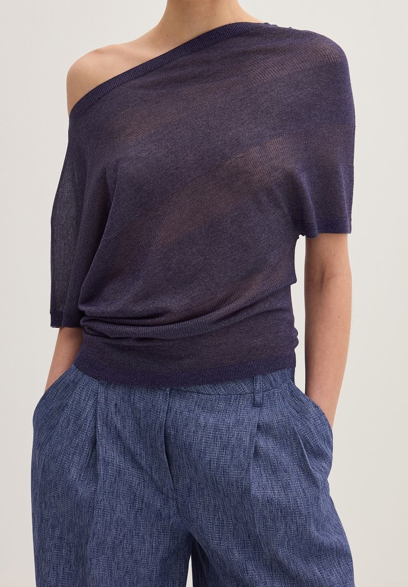 Stefanel Printtipaita - blue