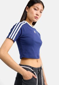 adidas Originals 3-STRIPES BABY - T-shirts print - dark blue