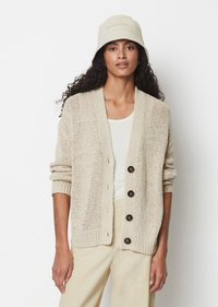 Marc O'Polo V-NECK - Kardigan - dusty field