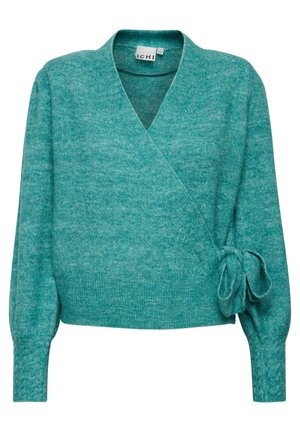 IHOLENE CA2 MARRON - Strickjacke - cadmium green