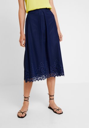 Tommy Hilfiger Falda acampanada - blue