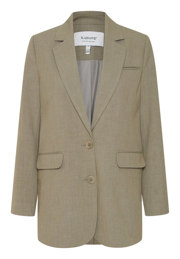 BYDANTA - Blazer - aloe melange3