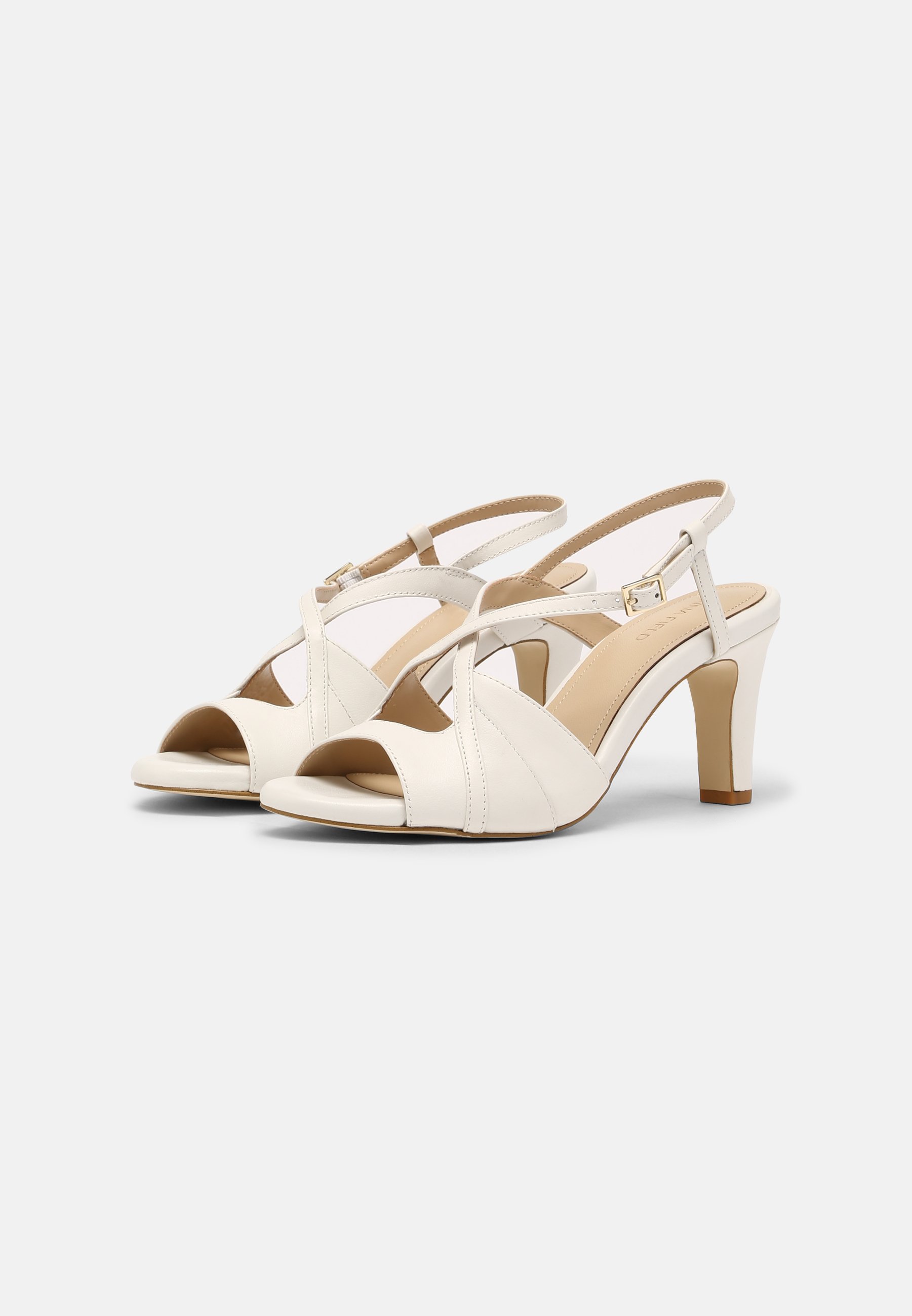 cream wide fit sandals
