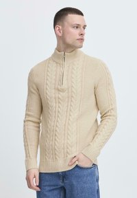 Blend BHBASIM - Strickpullover - oyster gray