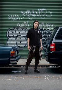 The Tracksuit Club KEEP CHASING UNISEX - Majica kratkih rukava s printom - black