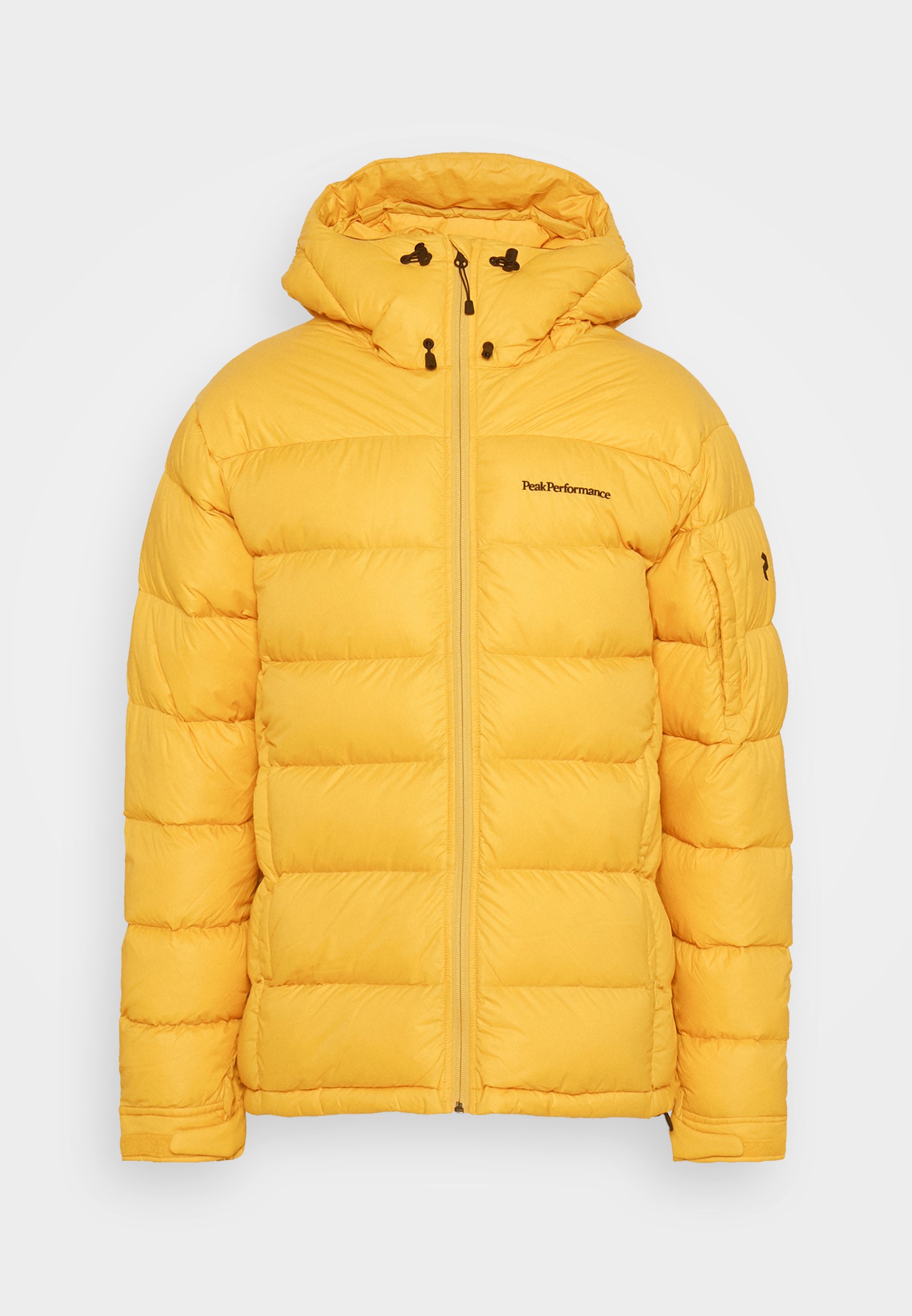 blaze orange down jacket