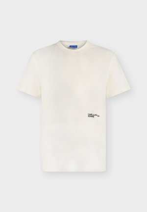 Karl Lagerfeld Jeans, - T-shirt z nadrukiem