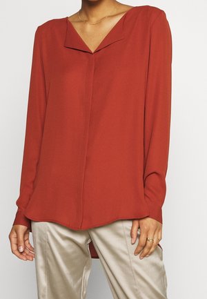 Bluse - dark red