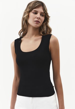OXXO, OXXO SLIM FIT SLEEVELESS UNDERSHIRT - Top - black