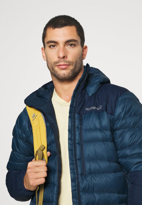 FALKETIND HOOD - Down jacket - indigo night2