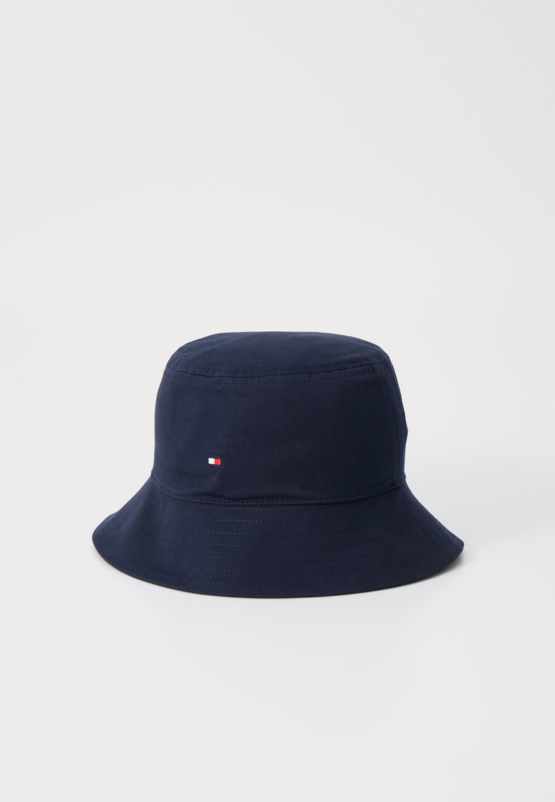 Tommy Hilfiger - SMALL FLAG BUCKET HAT UNISEX - Hut - space blue, Vergrößern