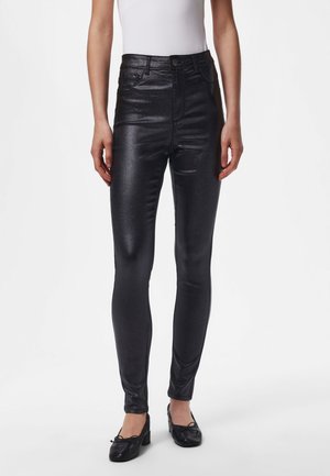 Pieces, Jeggings PCHIGHSKIN GLITTER - Jeggings - black