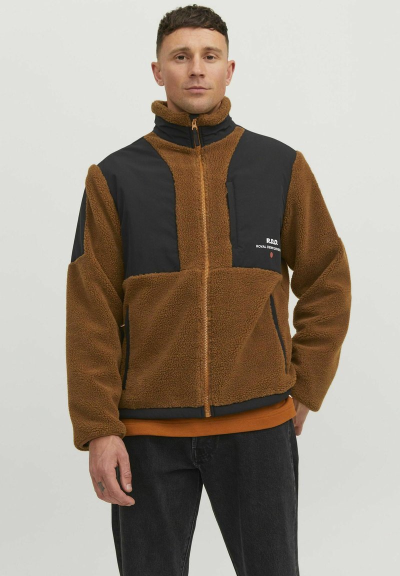 R.D.D. ROYAL DENIM DIVISION Flisinė striukė - caramel cafã