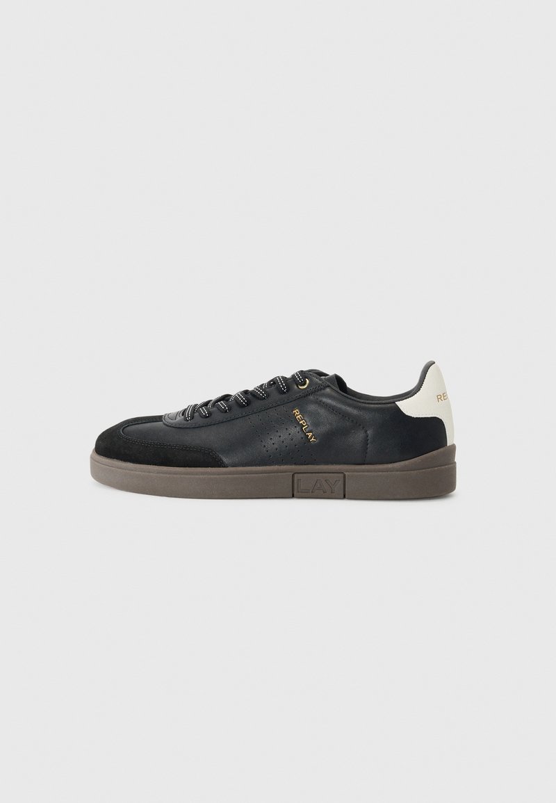 Replay POLYS SCENT - Baskets basses - black/off white