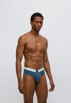 ESSENTIAL LOGOLABEL PARTE BASSA BRIEF 3 PACK  - Klasični kroj - ink/orion/white