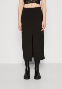 Vero Moda VMTROIAN LONG SKIRT - Zīmuļsvārki - black