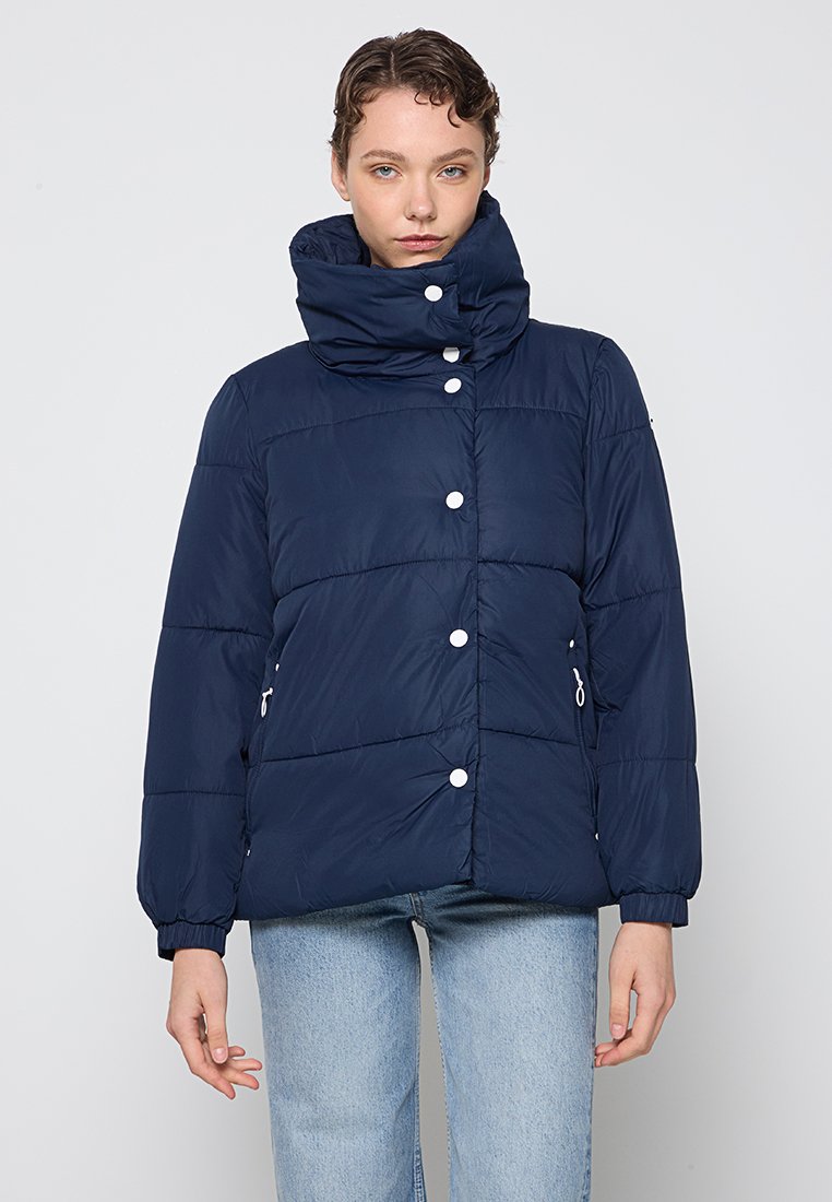 dreimaster Winterjas donkerblauw dreimaster Winterjas donkerblauw