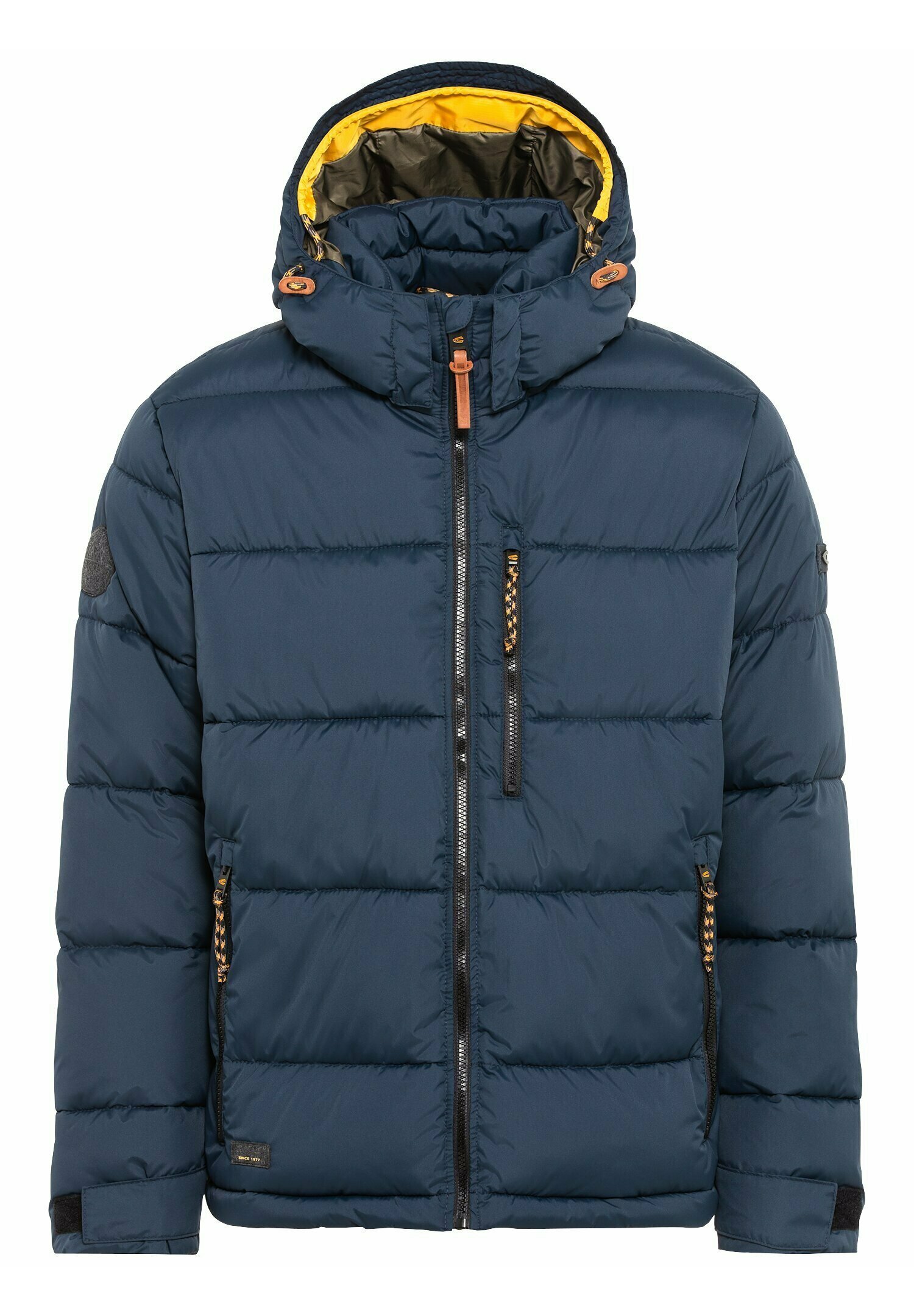 camel active MIT ABNEHMBARER KAPUZE - Winter jacket - amber red