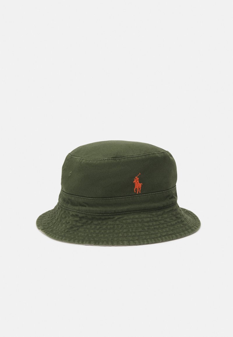 Polo Ralph Lauren BUCKET HAT UNISEX Hat army/classic stone/khaki