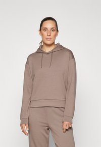 ONLY Play ONPLOUNGE LIFE HOOD NOOS - Hoodie - walnut