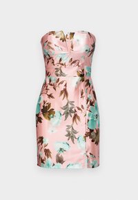 WEDDING ALLY MINI - Cocktail dress / Party dress - pink blue print
