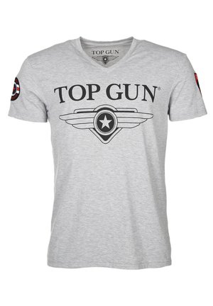 TOP GUN Printtipaita - grey