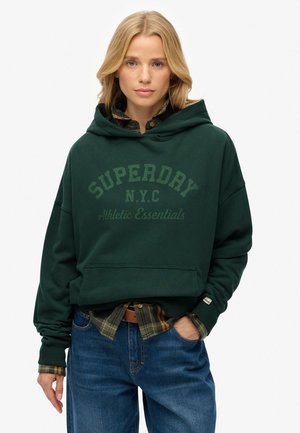 ATHLETIC ESSENTIALS - Hoodie - enamel green