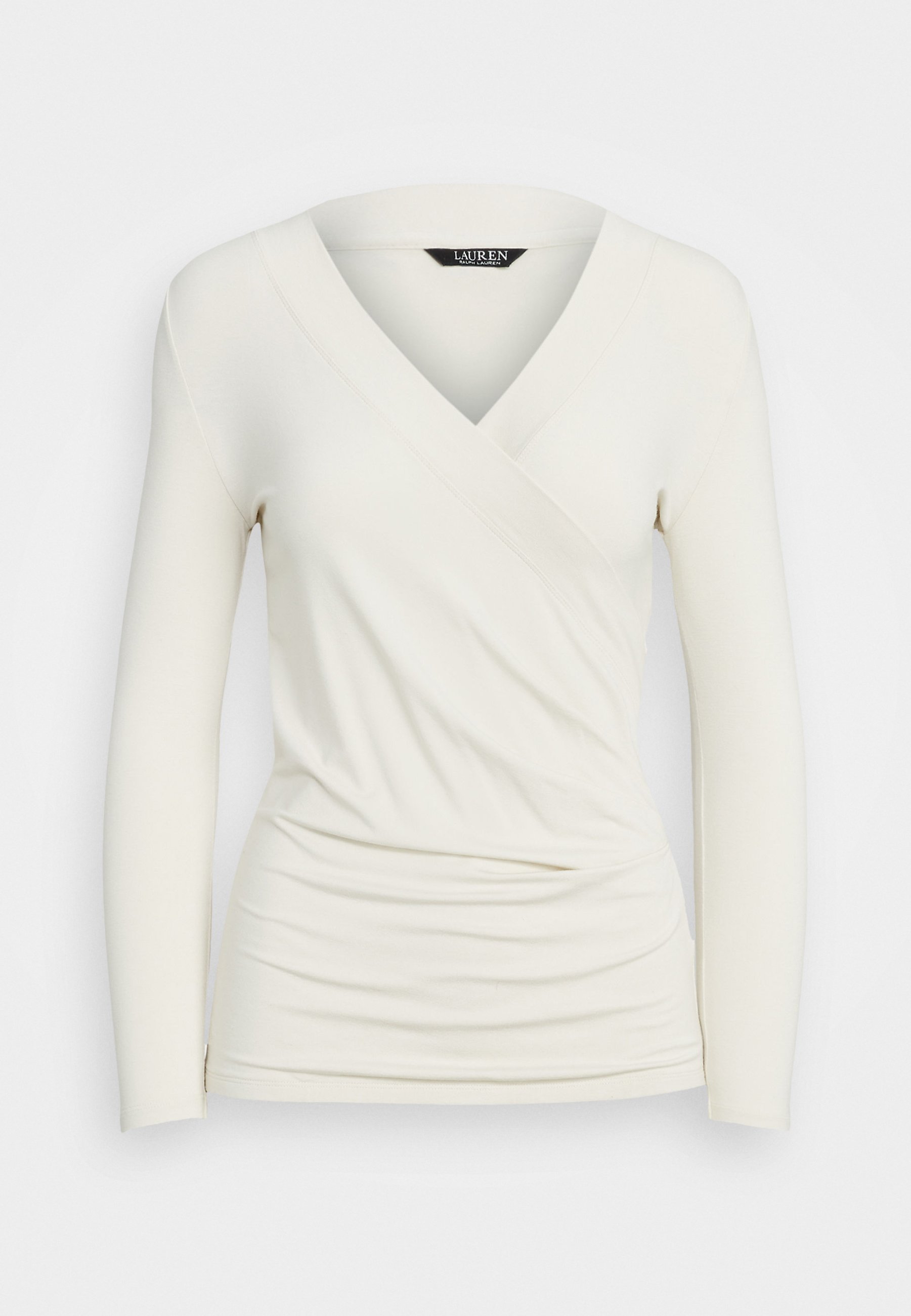 売れ筋商品|||ラルフローレン Tシャツ レディース トップス PRIYANNE JERSEY SLEEVELESS COWLNECK TOP - Print T-shirt - mascarpone cream Lauren Ralph Lauren PRIYANNE JERSEY SLEEVELESS COWLNECK TOP
