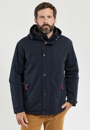 BERMUDES HOT - Veste imperméable - navy