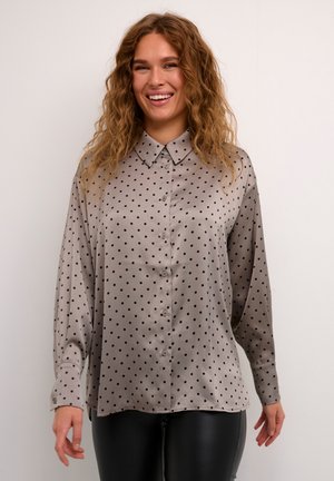 DONNA - Skjortebluser - steeple gray black dot
