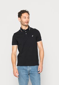 Pier One SLIM - Polo - black